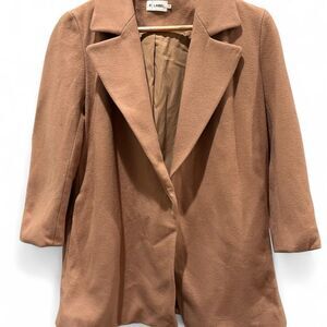 The Reset Camel Coat (sz XS)